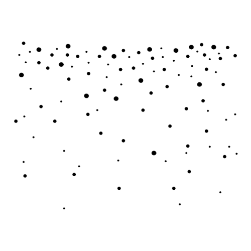 Dini Design Gummistempel 834 - Punkte Hintergrund Muster Kreis Kreise Dots