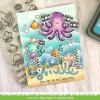 Lawn Fawn Stempelset Clear Stamps Ocean Shell-fie - Maritim Oktopus Muschel
