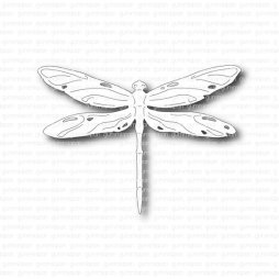 Gummiapan Stanzschablone D210652 - Dragonfly Libelle...