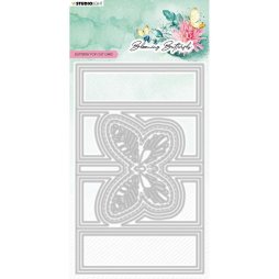 StudioLight Blooming Butterfly Stanzschablone -...