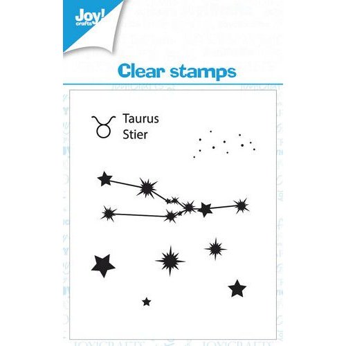Joy!Crafts Clear Stamps Sternzeichen Stier - Sternbild Himmel Stern Sterne