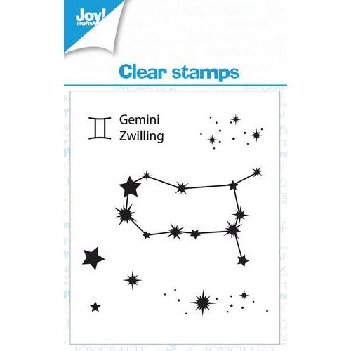 Joy!Crafts Clear Stamps Sternzeichen Zwilling - Sternbild Himmel Stern Sterne