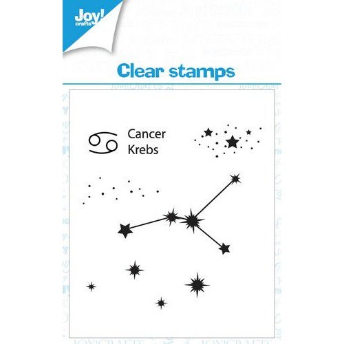 Joy!Crafts Clear Stamps Sternzeichen Krebs - Sternbild Himmel Stern Sterne