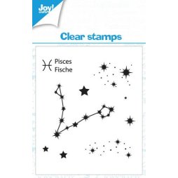 Joy!Crafts Clear Stamps Sternzeichen Fische - Sternbild...