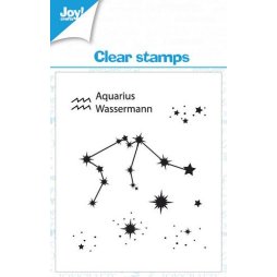 Joy!Crafts Clear Stamps Sternzeichen Wassermann -...