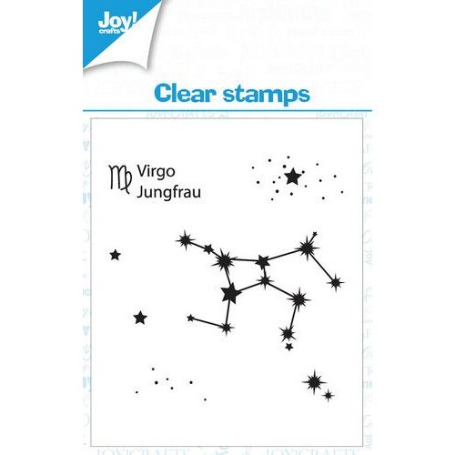 Joy!Crafts Clear Stamps Sternzeichen Jungfrau - Sternbild Himmel Stern Sterne