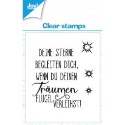 Joy!Crafts Clear Stamps - Deine Sterne begleiten dich...