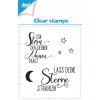 Joy!Crafts Clear Stamps - Ein Stern der deinen Namen tr&auml;gt Mond Sterne
