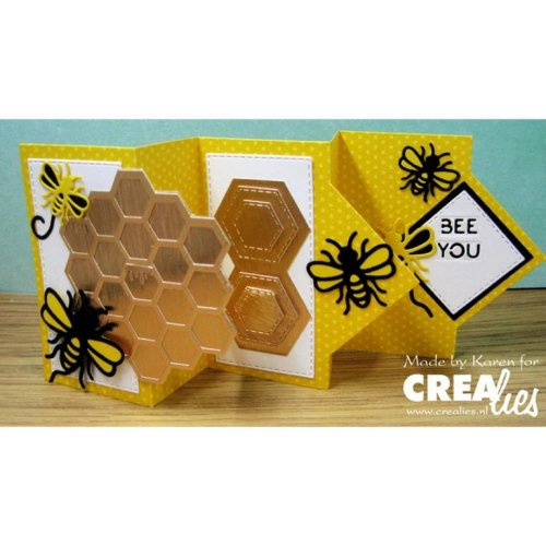 GORGECRAFT 8-teiliges Bienen-Schablonen Set - Edelstahl, Wiederverwendbar, Für Malen & Basteln