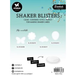 StudioLight Shaker Blister 10 Schmetterling Shaker Sch&uuml;ttelfenster Sch&uuml;ttelkarte