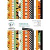 StudioLight Paper Pad Trick Or Treat - A5 24 Bl&auml;tter Halloween K&uuml;rbis Orange