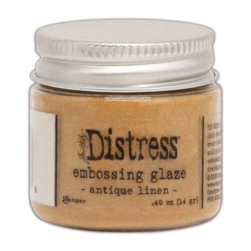 Distress Embossing Glaze Embossingpulver - Antique Linen 14 g Sand