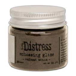Distress Embossing Glaze Embossingpulver - Walnut Stain...