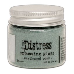 Distress Embossing Glaze Embossingpulver - Weathered Wood...