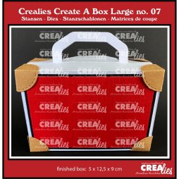 Crealies CCABL07 Create a Box - Gro&szlig;er Koffer Box...