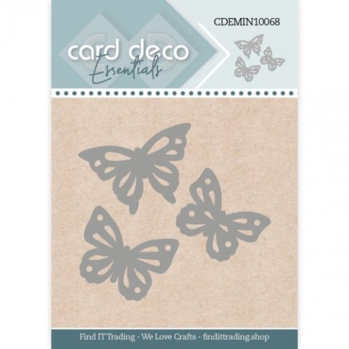 Card Deco Stanzschablone CDEMIN10068 - Schmetterlinge Fl&uuml;gel Tier Butterfly