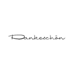 Dini Design Gummistempel 105 - Dankesch&ouml;n Spruch...