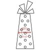 Gummiapan Gummistempel 11120302 - Geschenk Weihnachten Geburtstag &Uuml;berraschung