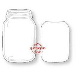 Gummiapan Stanzschablone D170303 - Glas Becher Behälter...
