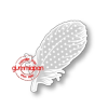 Gummiapan Stanzschablone D170510 - Feder Vogel Tier Natur Motiv Stempel Fliegen