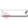 Gummiapan Stanzschablone D170747 - Text Banner Label Badge Beschriftung Schrift