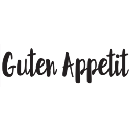 Dini Design Gummistempel 675 - Guten Appetit Essen...