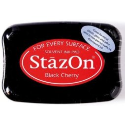 StazOn Stempelkissen Black Cherry - Rot Dunkelrot Rot...