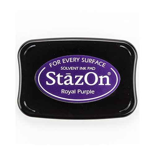 StazOn Stempelkissen Royal Purple - Lila Stempelfarbe Ink Tsukineko
