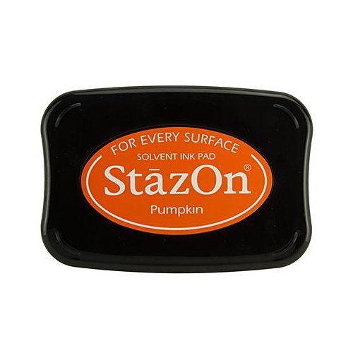 StazOn Stempelkissen Pumpkin - Orange Stempelfarbe Ink Tsukineko