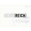 AEH Design Gummistempel 1539D - Geistreich Geist Sele Getr&auml;nk Elder Tropfen