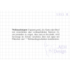 AEH Design Gummistempel 1311E - Weihnachtspost Definition Post Nachricht Gr&uuml;&szlig;e