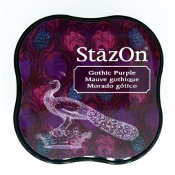 StazOn Midi Violett - Stempelkissen Stempelfarbe...