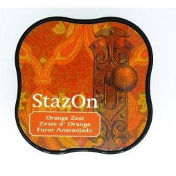 StazOn Midi Orangenschale - Stempelkissen Stempelfarbe...