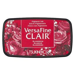 VersaFine Clair Stempelkissen Rot - Stempelfarbe...