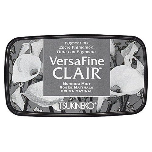 VersaFine Clair Stempelkissen Grau - Stempelfarbe Tsukineko Wasserfest Ink