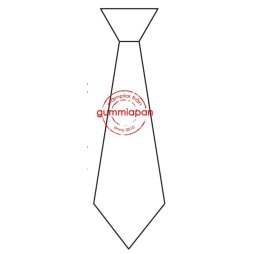 Gummiapan Gummistempel 12070302 - Krawatte Anzug Schlips...