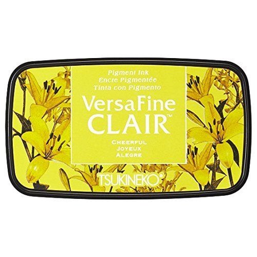 VersaFine Clair Stempelkissen Gelb - Stempelfarbe Tsukineko Wasserfest Ink