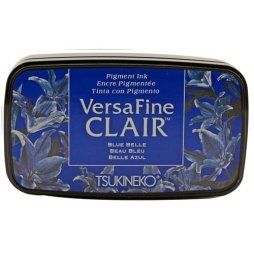 VersaFine Clair Stempelkissen Blau - Stempelfarbe...