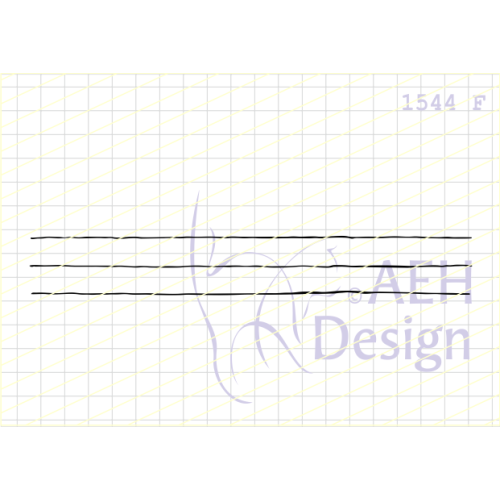 AEH Design Gummistempel 1544F - Linie Strich Linien Streifen Notiz Platzhalter