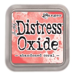 Tim Holtz Ranger Distress Oxide Abandoned Coral -...