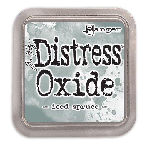 Tim Holtz Ranger Distress Oxide Iced Spruce - Stempelkissen Grau