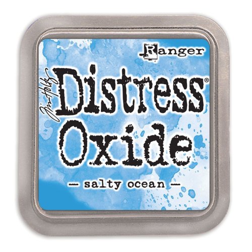 Tim Holtz Ranger Distress Oxide Salty Ocean - Stempelkissen Blau