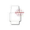 Gummiapan Stanzschablone D181206 - Kleines Kuvert Briefumschlag Einleger + Herz