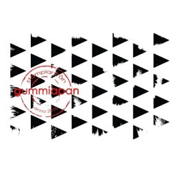 Gummiapan Gummistempel 14090307 - Muster Struktur Dreieck...
