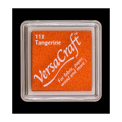 TSUKINEKO VersaCraft Stempelkissen Tangerine - Orange Stempelfarbe Inkpad