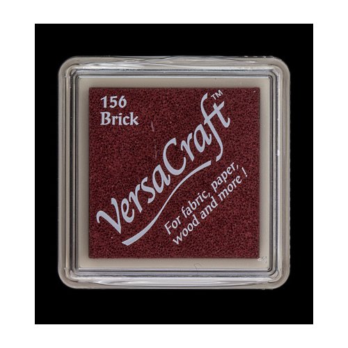 TSUKINEKO VersaCraft Stempelkissen Brick - Dunkelrot Stempelfarbe Inkpad