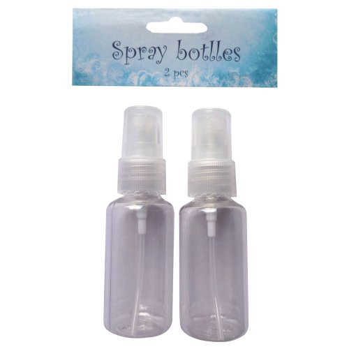 2x Spr&uuml;hflasche Spray Bottle 40 ml Wasser Fl&uuml;ssigkeit Nellie Snellen
