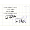 AEH Design Gummistempel 1546G - Stempelset Au&szlig;ergew&ouml;hnliche Situationen Wein