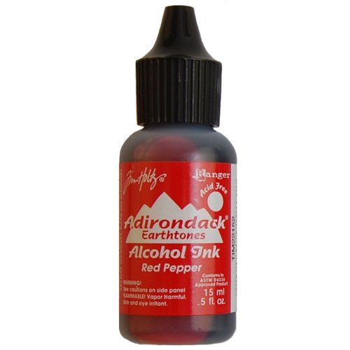 Adirondack Alcohol Ink Tim Holtz Ranger - Red Pepper Rot Paprika Tinte 15 ml