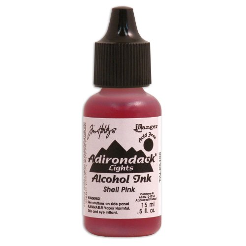 Adirondack Alcohol Ink Tim Holtz Ranger - Shell Pink Pastell Tinte Farbe 15 ml
